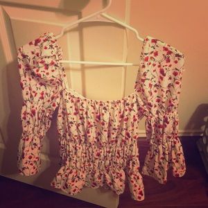 Off the shoulder blouse